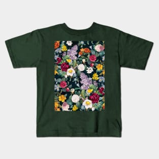 Midnight Garden XXVII Kids T-Shirt